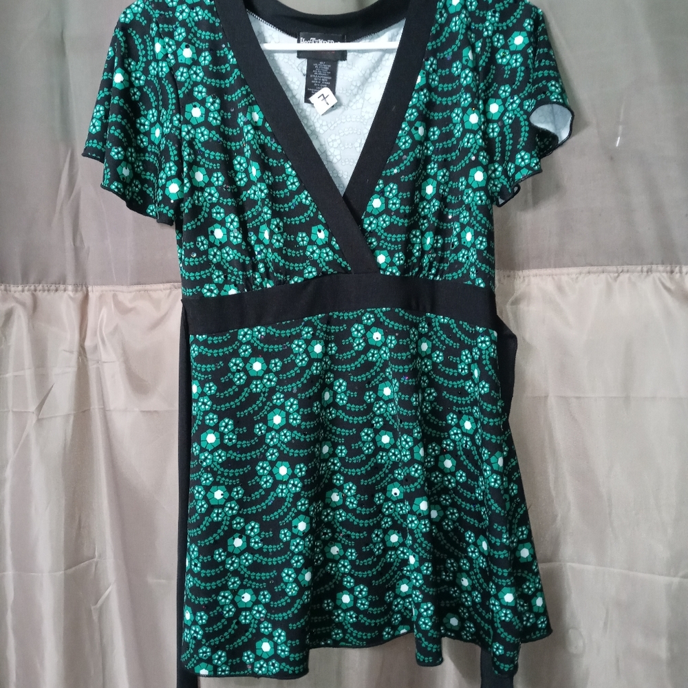 1970s Vintage Looking Blouse with Ties